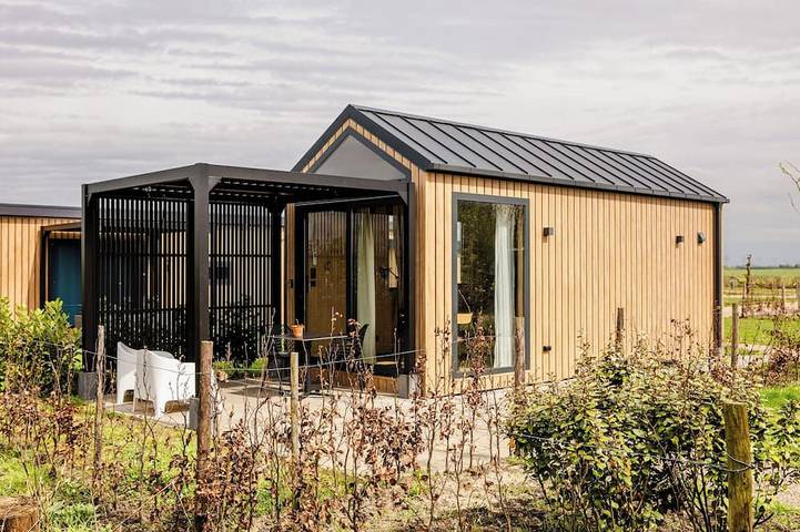 Chalet für 3 Personen, mit Garten - 1