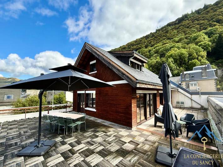 Chalet pour 12 personnes, avec terrasse à Mont-Dore