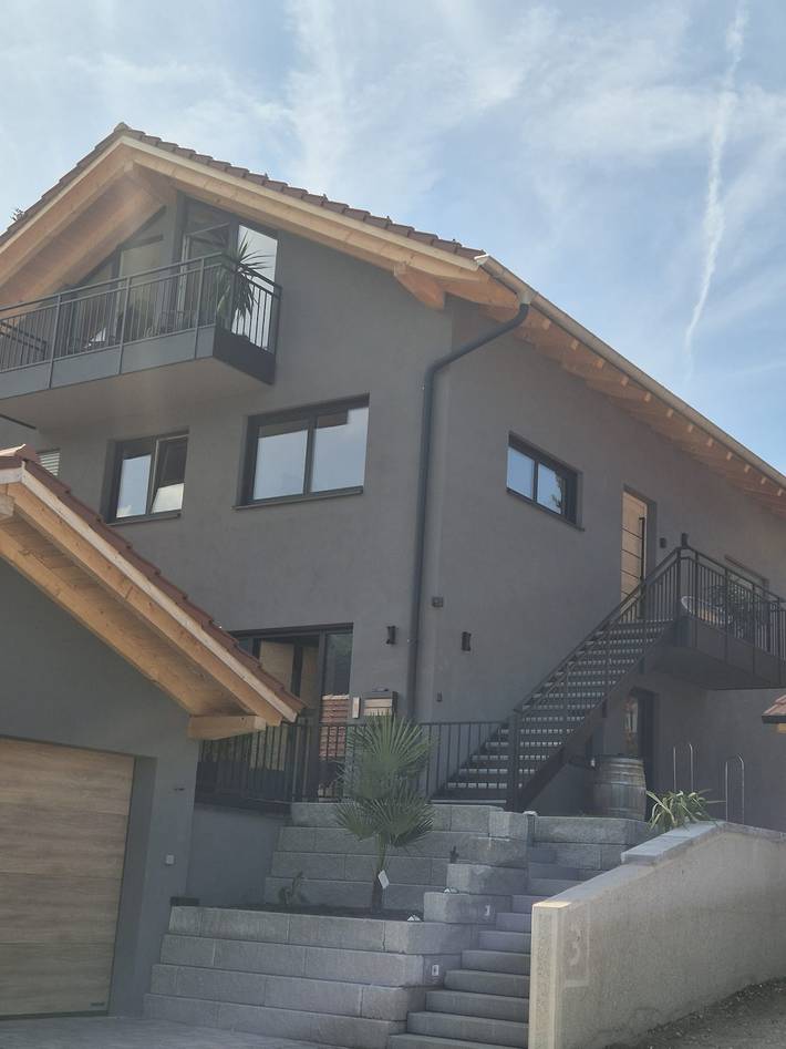 Ganze Ferienwohnung, Ferienwohnung Haus Kampen - Ferienwohnung Kampen 65 qm, offener Wohnraum, 2 Schlafzimmer, Balkon in Aschau im Chiemgau, Chiemsee