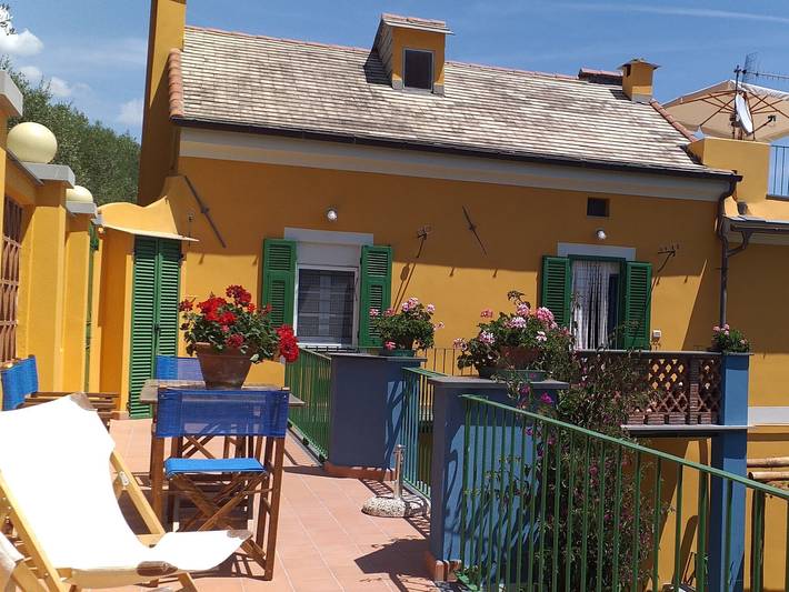 Appartement de vacances pour 5 personnes, avec terrasse ainsi que vue et jardin - 1