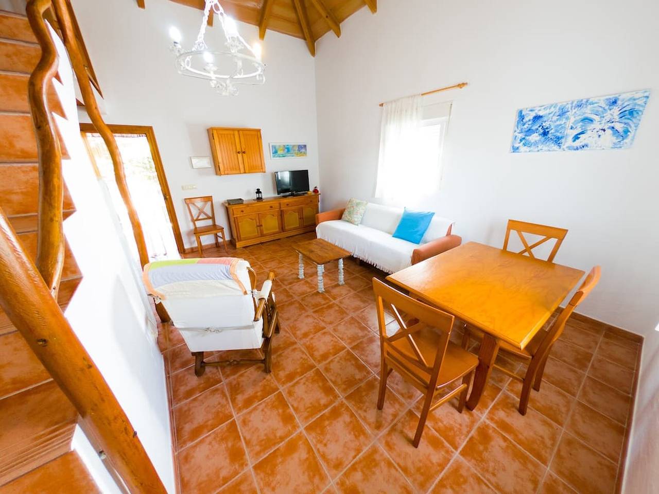 Casa rurale 'Casas Pepe 5 Bungalow' con terrazza privata, Wi-Fi e aria condizionata in Los Canos de Meca, Barbate