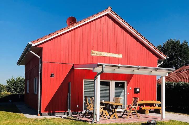 Ferienhaus für 5 Personen, mit Sauna und Garten in Wiefelstede