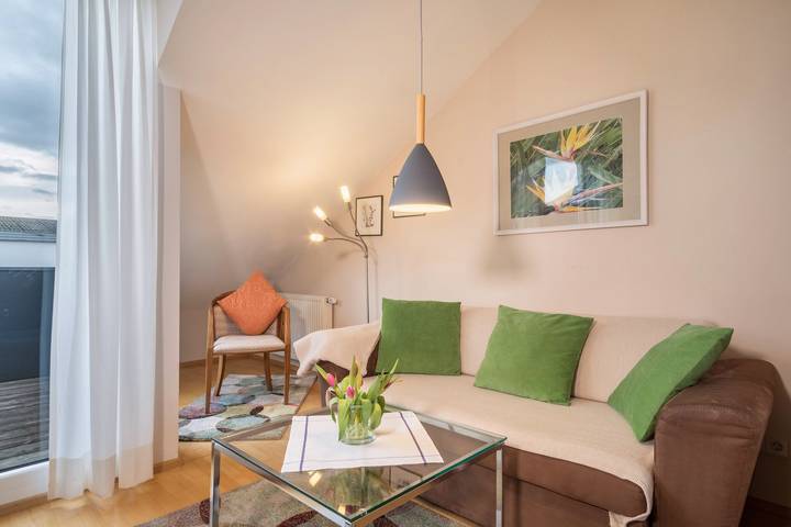 Appartement entier, Appartement de vacances "Schwippl" avec balcon et Wi-Fi in Ravensburger Spieleland, Meckenbeuren
