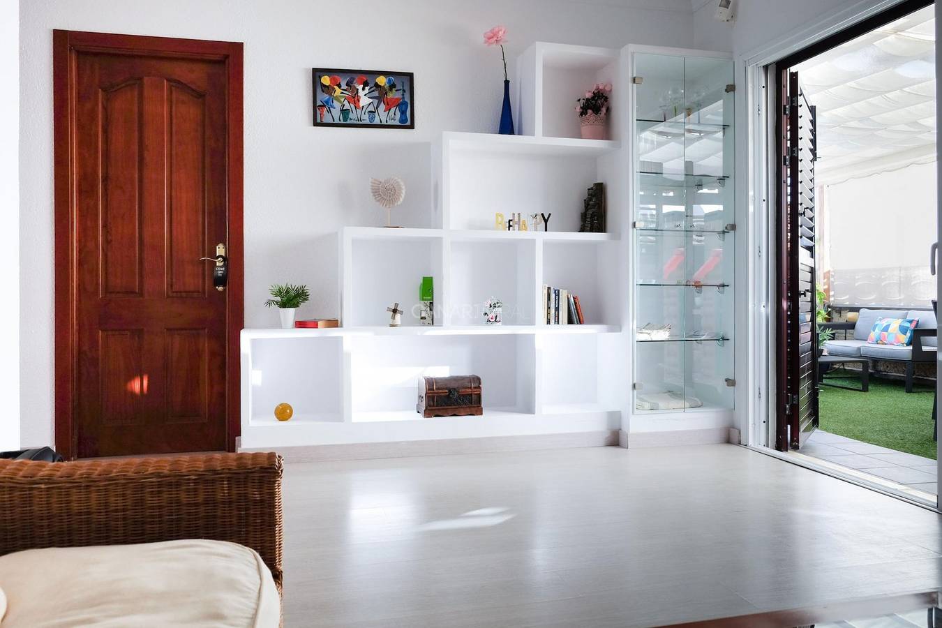 Entire holiday apartment, Charming La Marieta: Comfortable Single-Floor Villa with private pool in Sueno Azul, Adeje