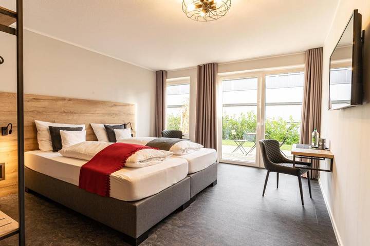 Hotel für 2 Personen, mit Terrasse und Garten sowie Sauna und Ausblick in Löningen - 2