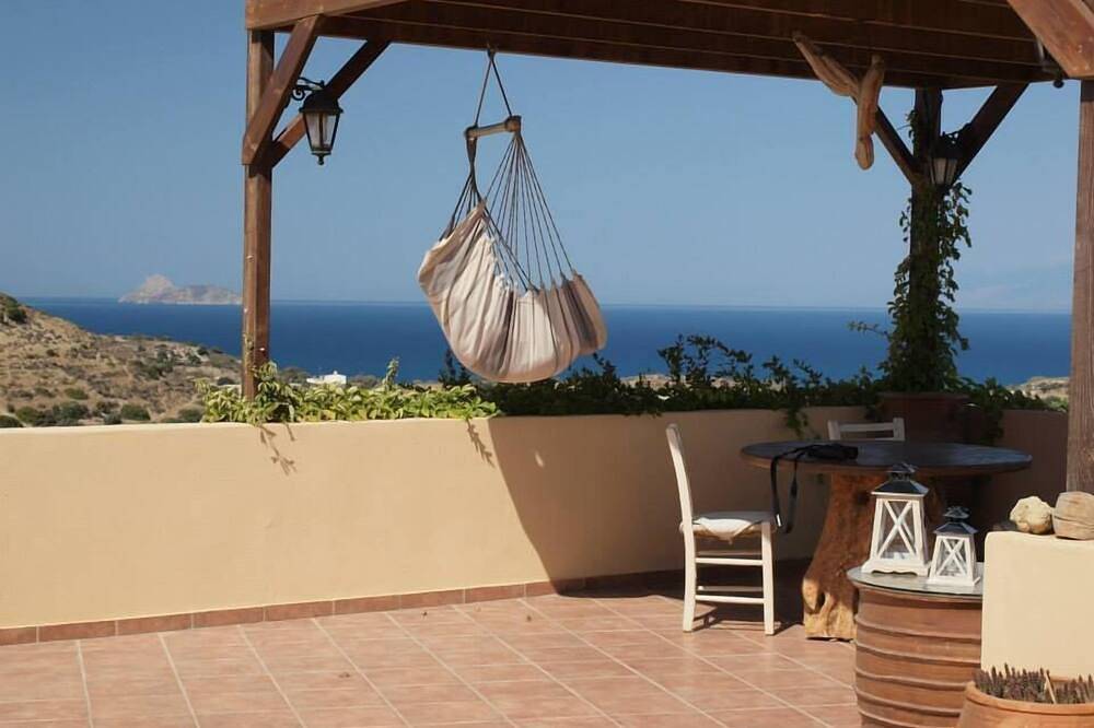 Villa mit Meer- und Bergblick, privatem Pool und großem Garten in Pitsidia, Iraklio-Heraklion und Umgebung