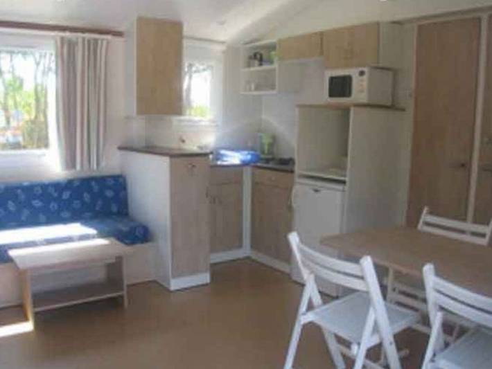 Mobil home pour 4 personnes, avec terrasse et piscine à Girac - 3