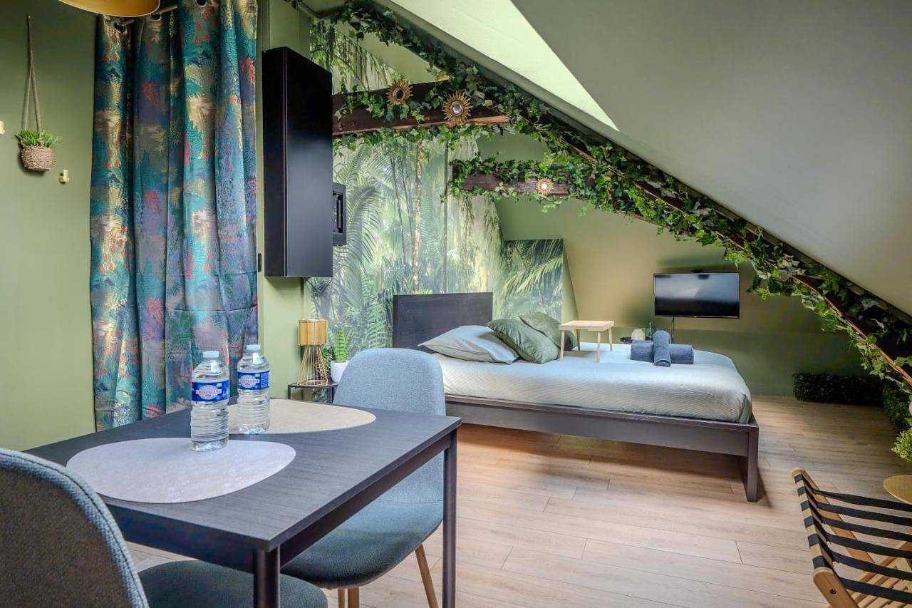 Appartement entier, La Suite Jungle - charme et confort - Vertou in Vertou, Région de Nantes
