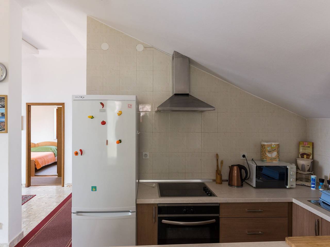 Ganze Wohnung, Apartments Kisic - Two-Bedroom Apartment with Balcony and Sea View(potkrovlje) in Mlini, Dubrovnik-Neretva