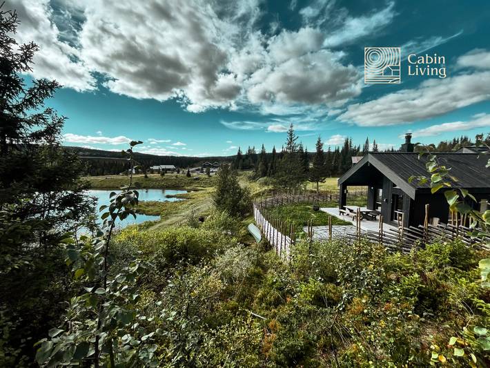 Unique cabin with fantastic lake view, sauna, ski & Ev charger in Skeikampen, Gausdal