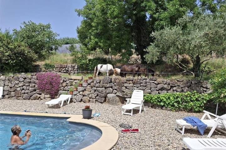 Location de vacances pour 6 personnes, avec terrasse et jardin dans Largentière - 4