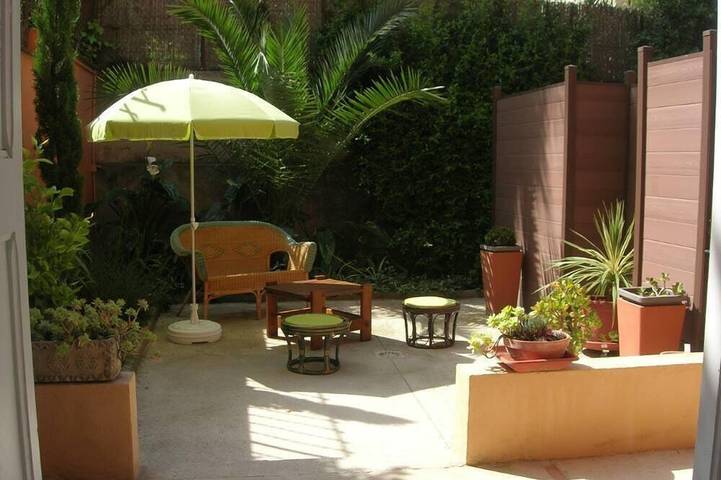 Appartement de vacances pour 2 personnes, avec terrasse et jardin à Perpignan