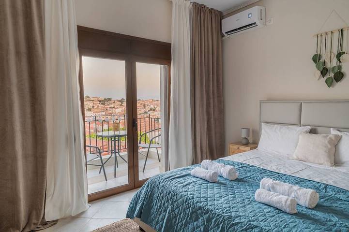 Ägäis Nest | 2-Zimmer-Haus mit Schlossblick in North Aegean Islands