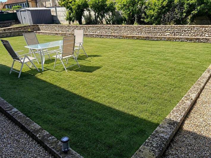 Maison de vacances pour 6 personnes, avec Balcon ainsi que Terrasse et Jardin