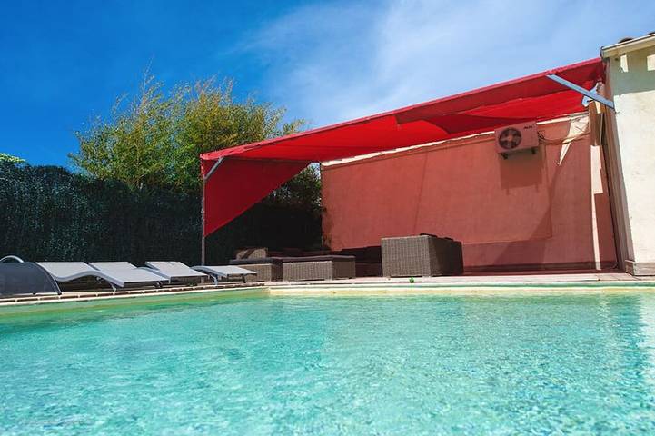 Villa pour 12 personnes, avec balcon et jardin à Propriano