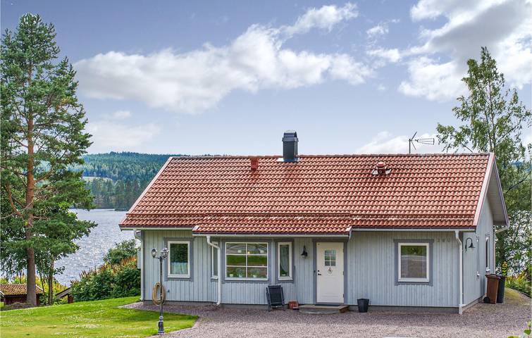 Ferienhaus für 6 Personen, mit Terrasse und Garten sowie Seeblick in Dalarna - 2