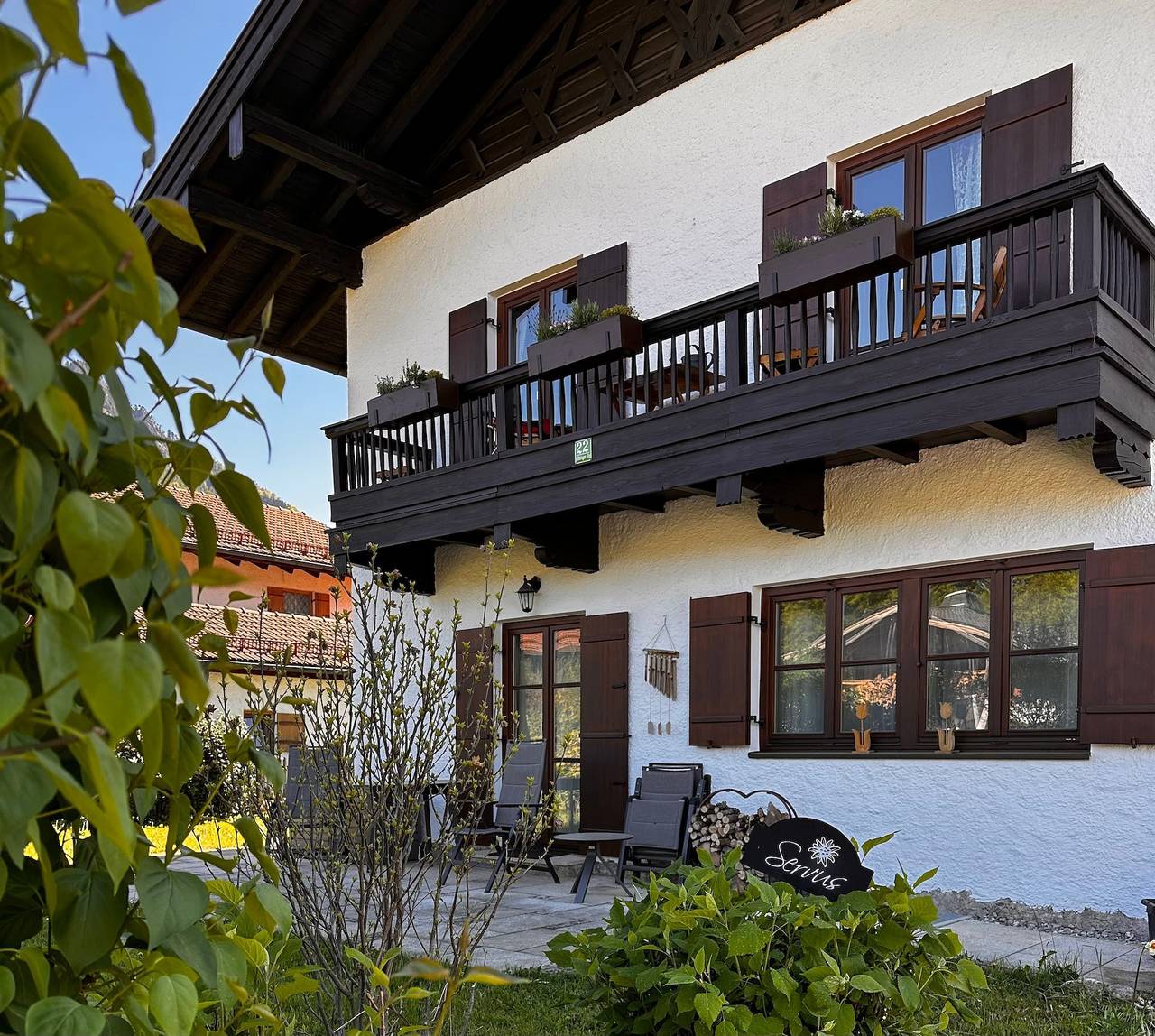 Ganze Ferienwohnung, Bettinas Haus - 4 Sterne Ferienwohnung mit Balkon 51qm für max. 4 Pers. in Wendelstein, Brannenburg