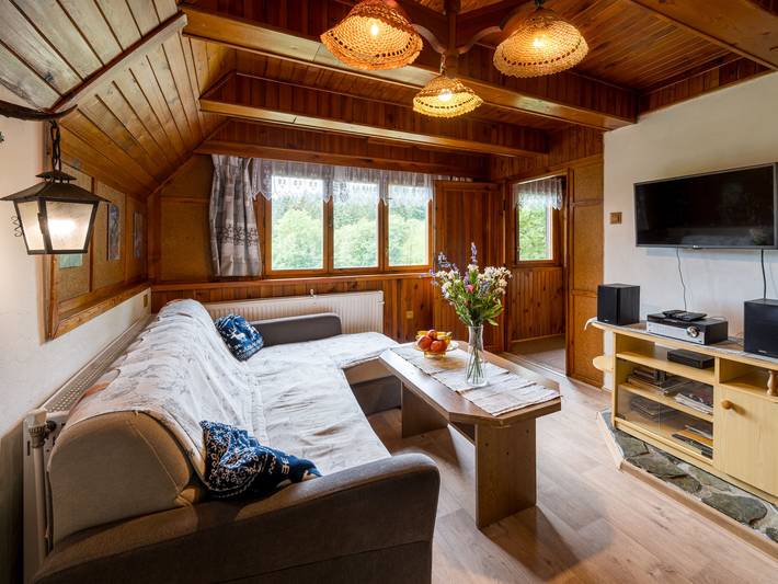 Ferienhaus für 6 Personen, mit Balkon und Terrasse sowie Garten und Ausblick in Nordböhmen - 2