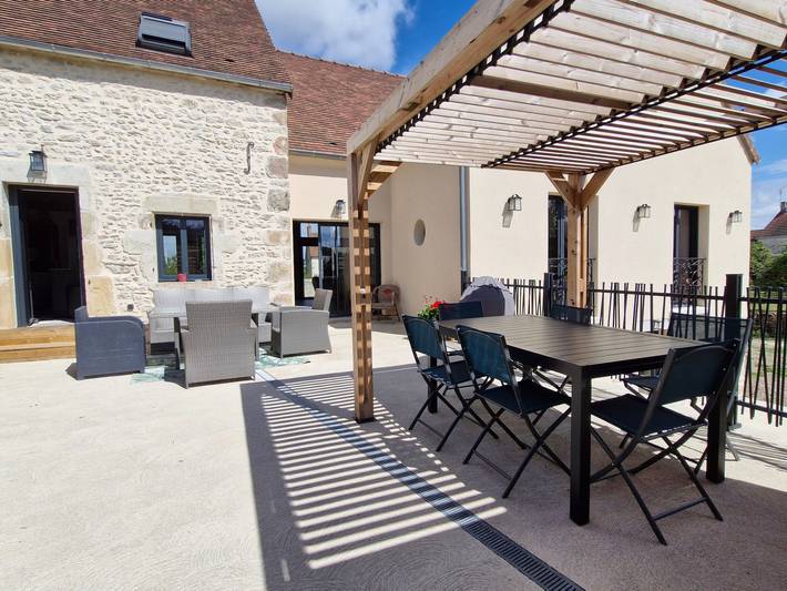 Gîte für 10 Personen, mit Terrasse und Garten, mit Haustier - 1