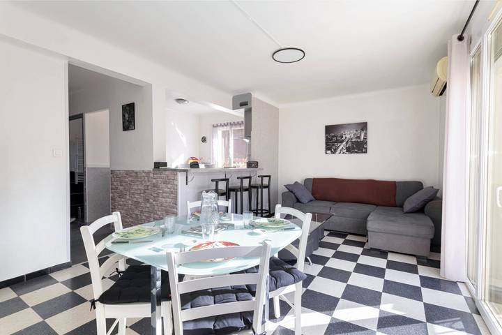 Apartamento vacacional «L’interlude» con balcón, Wi-Fi y aire acondicionado in Amélie-les-Bains-Palalda, Costa mediterránea (Francia)