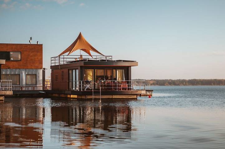 Ferienhaus für 6 Personen, mit Terrasse und Ausblick sowie Seeblick in der Lausitz - 2