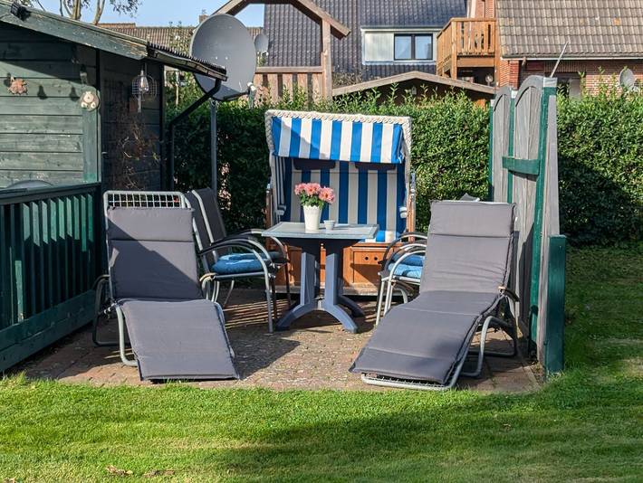 Ferienwohnung für 5 Personen, mit Garten in Alkersum