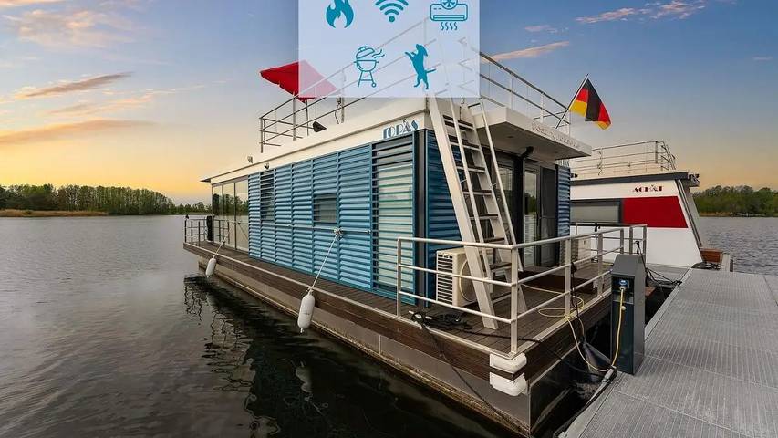 Ferienhaus für 4 Personen, mit Balkon