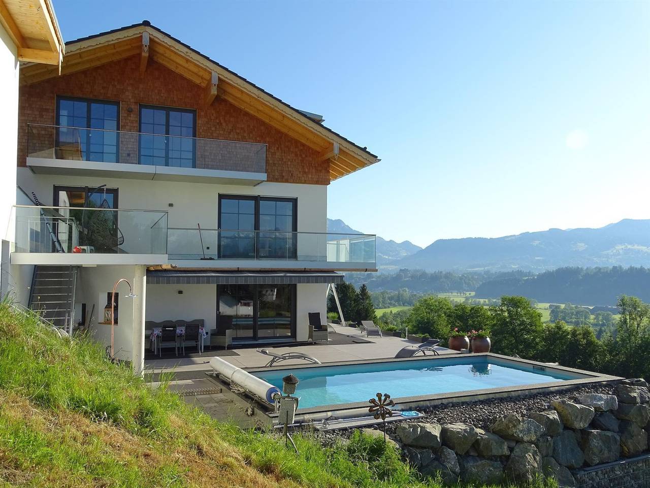Ganze Ferienwohnung, Ferienwohnung Horizont in Ofterschwang, Bayerisch Schwaben