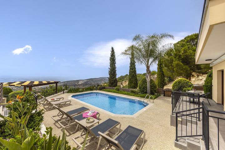 Vakantiehuis voor 8 personen, met uitzicht en tuin in Cyprus (eiland)