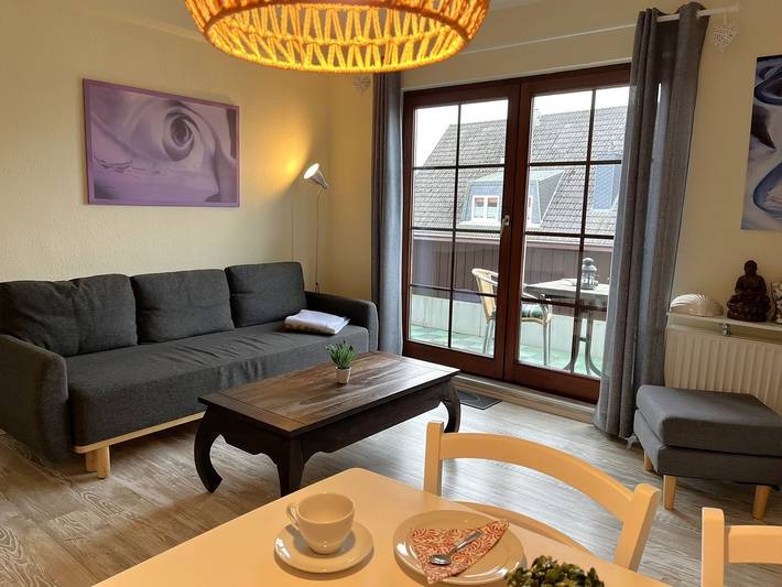 Ferienwohnung für 3 Personen, mit Balkon in Westerdeichstrich