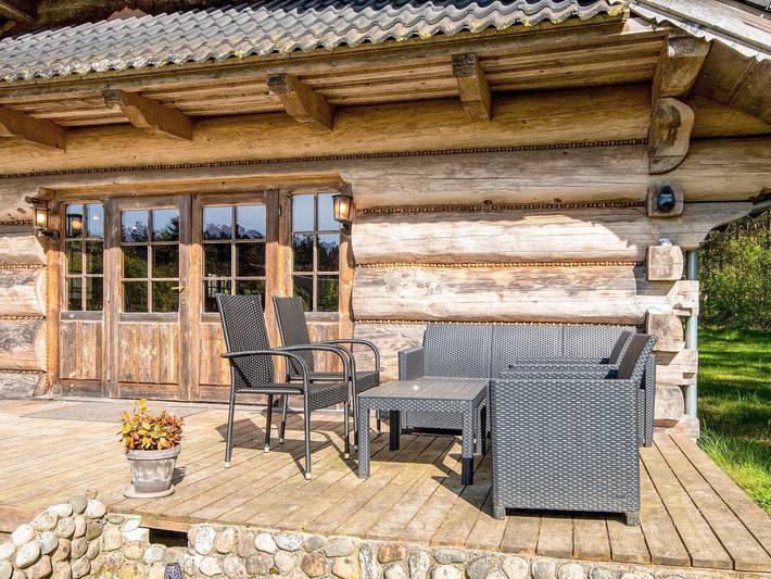 Feriehus for 8 personer, med terrasse og jacuzzi, dyr tillatt i Djursland