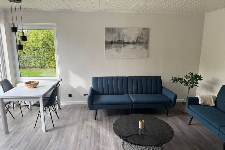 Ferienwohnung für 4 Personen, mit Garten und Terrasse, mit Haustier