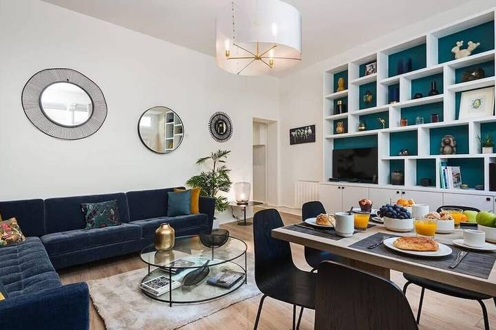 Appartement de vacances pour 8 personnes, avec jardin