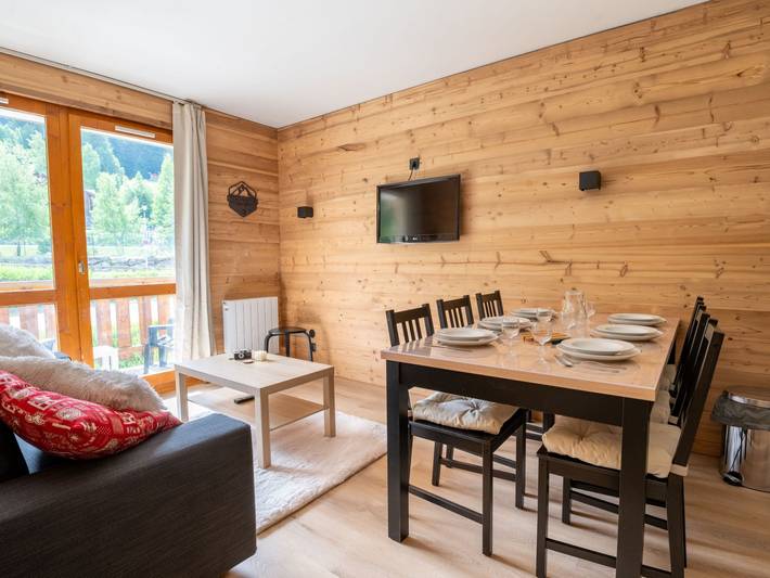 Gîte pour 6 personnes, avec balcon dans Valfréjus