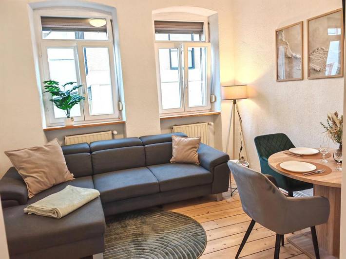 Ferienwohnung für 3 Personen, mit Terrasse in Weinheim