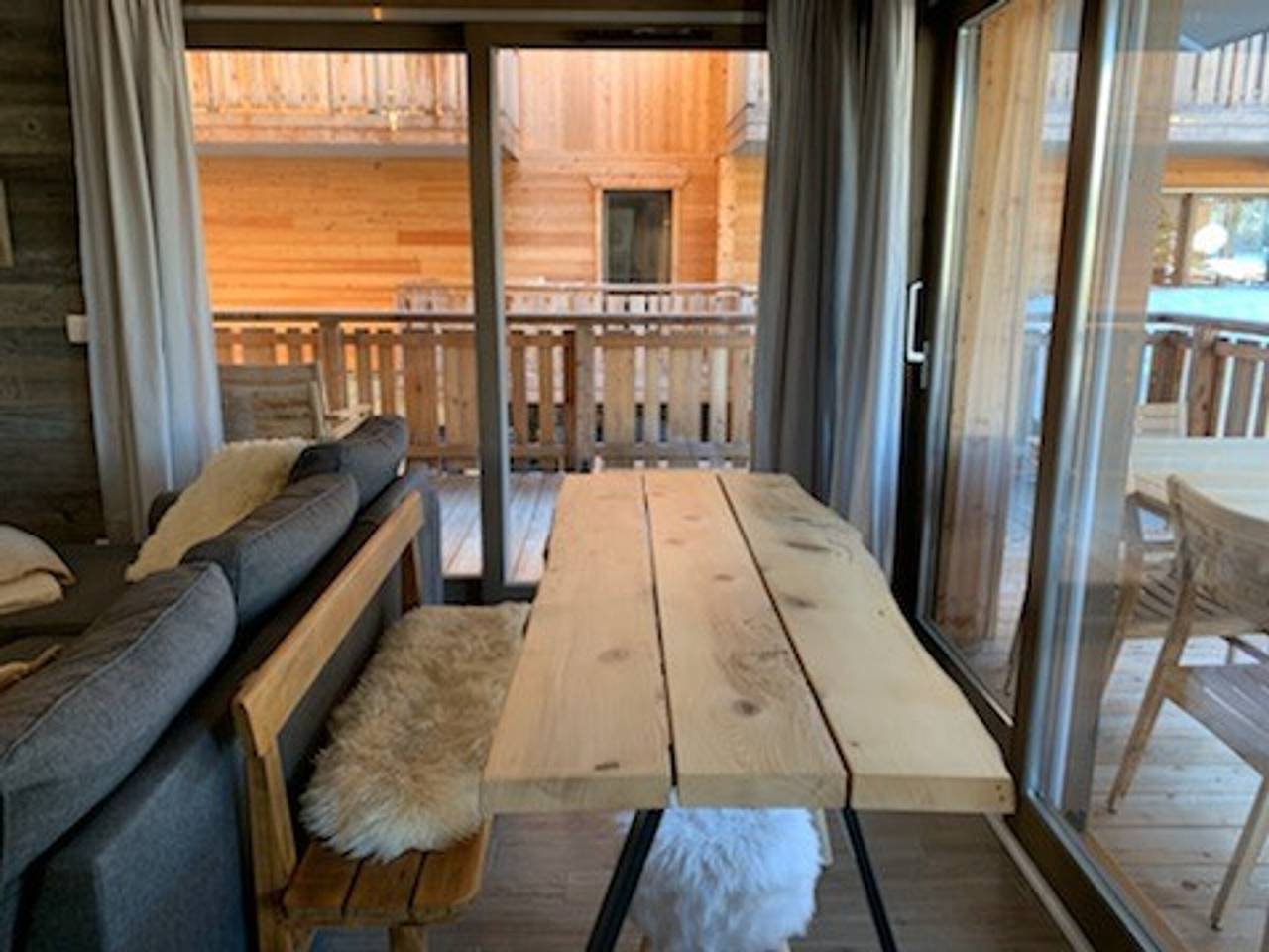Entire apartment, Cozy apartment with balcony and garage in Châtel for 4 people in Châtel, Les Portes du Soleil