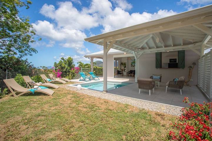 Villa pour 14 personnes, avec jardin et terrasse à Sainte-Anne (Martinique)