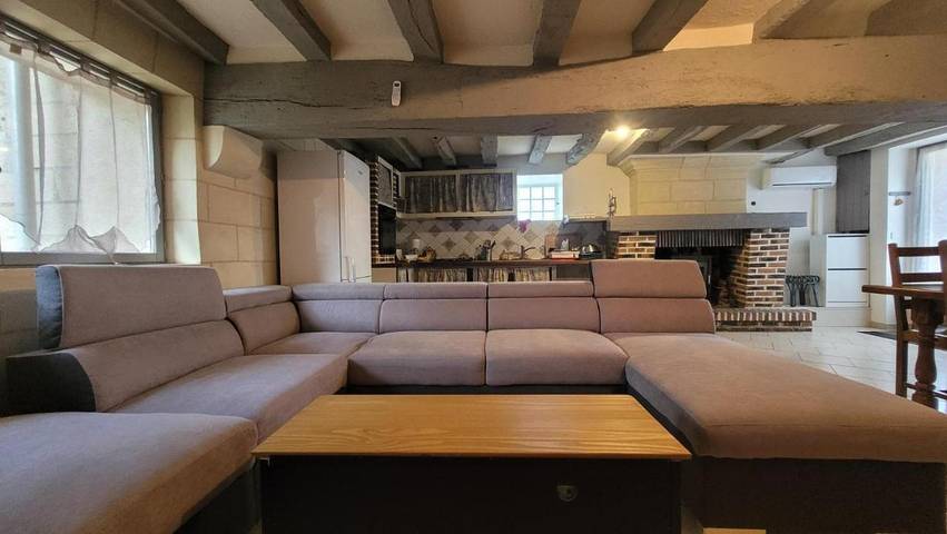 Location de vacances pour 5 personnes, avec Terrasse et Vue à Chissay-en-Touraine