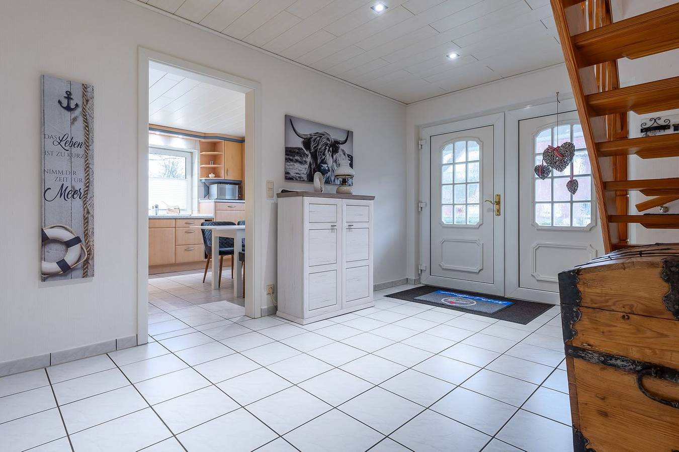 Entspannung und Komfort im Ferienhaus Deichliebe an der Nordsee in Tönning, Halbinsel Eiderstedt