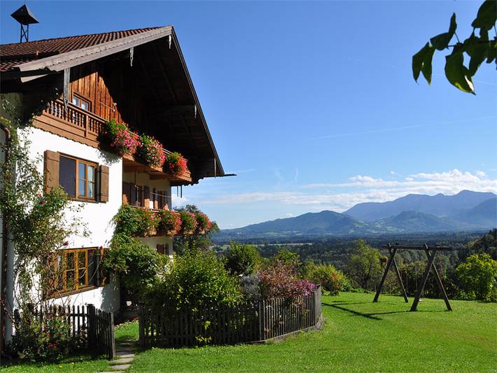 Bauernhof für 4 Personen, mit Terrasse und Garten