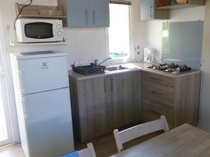 Camping Au Tylo Soleil - Mobilheim 4 personen - 32 Privilege Mobilheim Logia 26m² in Dauphin, Regionaler Naturpark Luberon