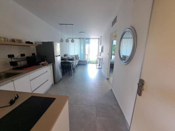 Appartement de vacances pour 6 personnes, avec jardin ainsi que piscine et sauna, animaux acceptés