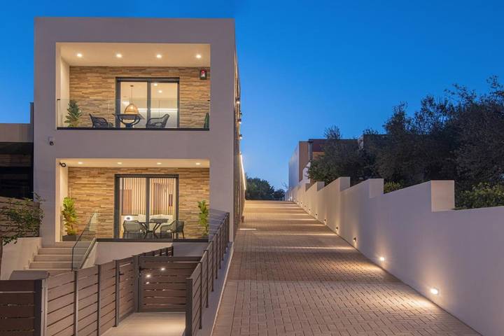 Ferienhaus für 2 Personen, mit Balkon und Terrasse sowie Ausblick