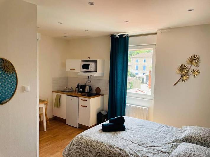 Appartement de vacances pour 2 personnes, avec jardin