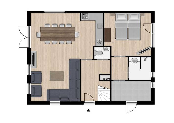 Ferienhaus für 10 Personen, mit Balkon/Terrasse und Terrasse in Bruinisse - 3