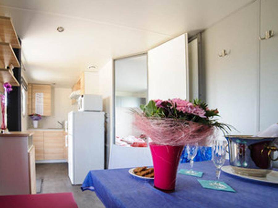 Camping La Brise - Mobilhome 2 personnes - 19m² 1Chambre in Saintes-Maries-de-la-Mer, Côte méditerranéenne (France)