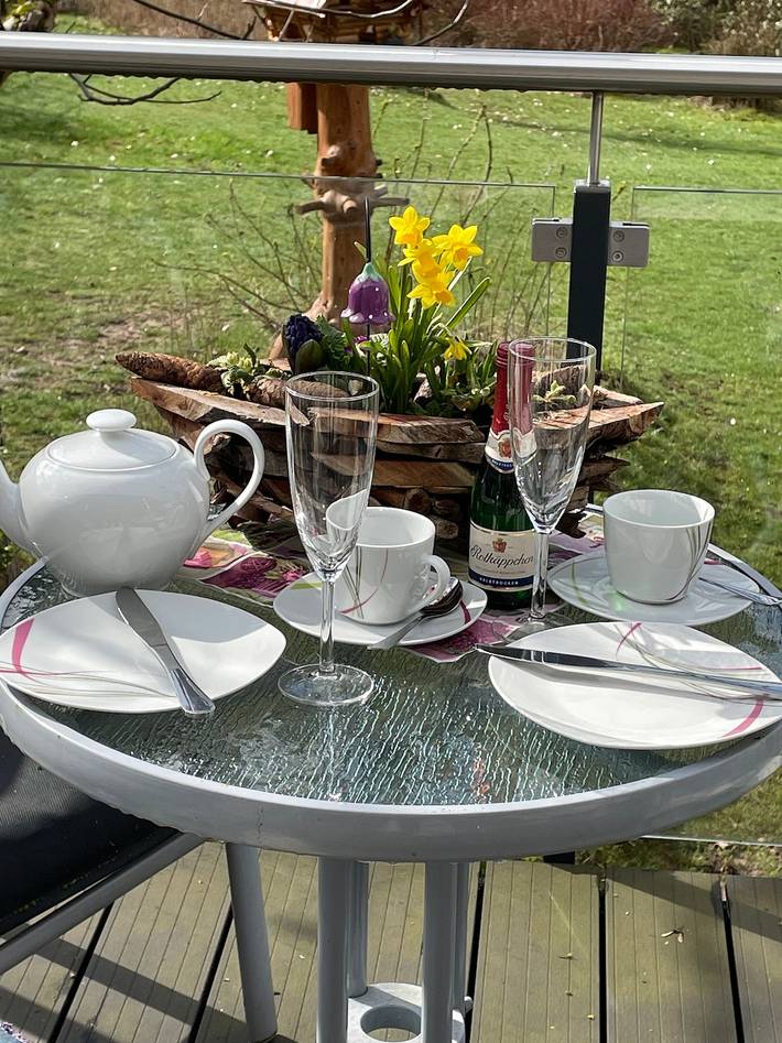 Chalet für 2 Personen, mit Terrasse und Garten im Thüringer Wald - 3