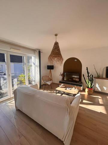 Gîte pour 2 personnes, avec balcon à Sautron