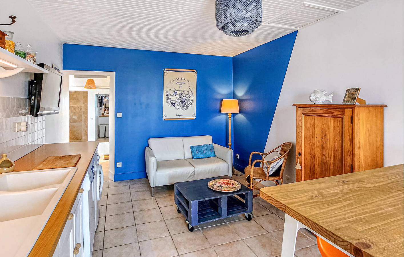 Apt. vue mer avec parking et internet in Noirmoutier-en-l'Île, Noirmoutier
