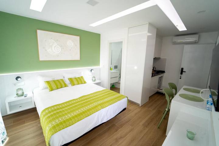 Gîte pour 2 personnes, avec terrasse et vue, animaux acceptés dans Tarrafal